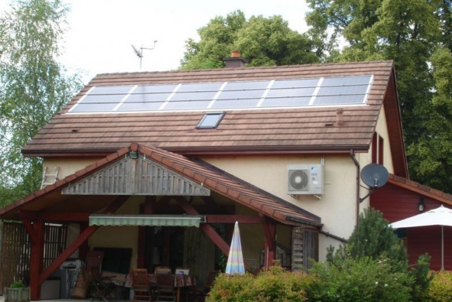 Solaire PV à Linexert (2009)